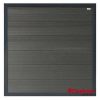 Forte  Composiet antraciet aluminium gepoedercoat schutting "Diverse uitvoeringen"