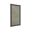 Boston alu poort Premium Light grey 98x183cm RAL7016 incl. speciaal ophangsysteem en beslag
