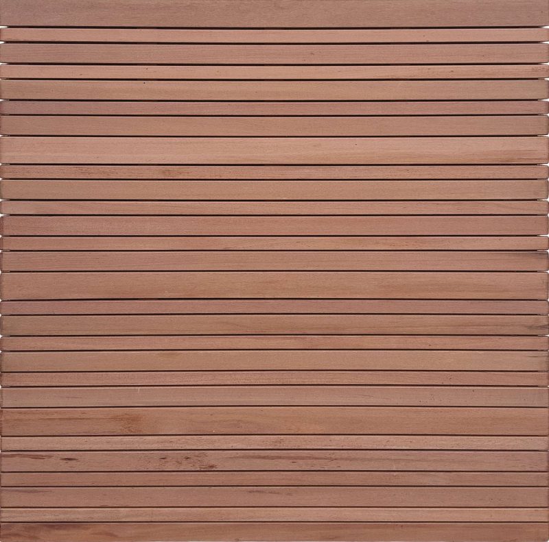 Hardhouten tuinscherm Modern 180x180cm Variabele rhombus lamellen 13x45/65/90mm scherm 52