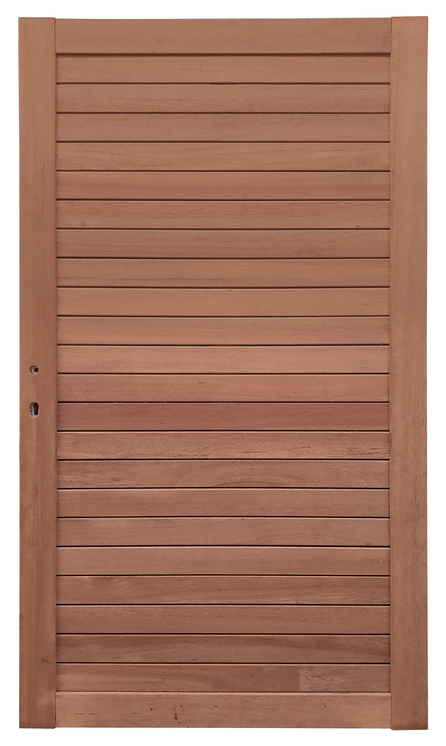 Hardhouten tuinpoort 100x180cm model Modern incl. insteekslot(passend bij scherm 50)