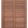 Hardhouten tuinpoort 100x180cm model Modern incl. insteekslot(passend bij scherm 50)