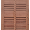 Hardhouten tuinpoort 100x180cm model Modern rhombus incl. insteekslot (passend bij scherm 51)