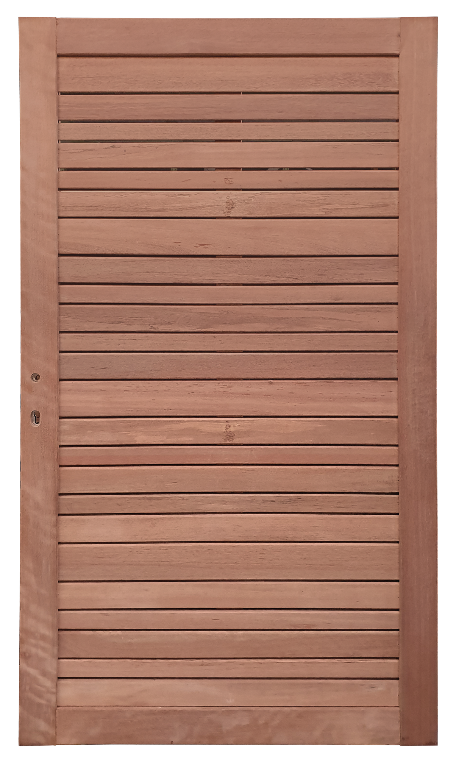 Hardhouten tuinpoort 100x180cm model Modern rhombus variabel incl. insteekslot (passend bij scherm 52)