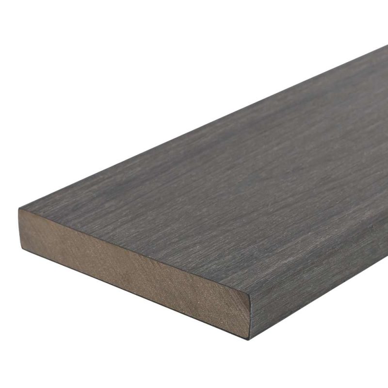 FIBERDECK kantplank 23x138mm massief 300cm DARK GREY
