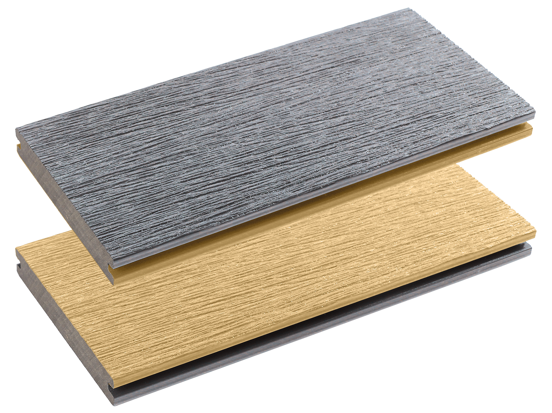 FIBERDECK VINTAGE Lunar Grey / Cedar 23x138mm massief 300/400/500cm lengte