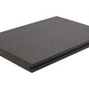 FIBERDECK PREMIUM Dark Grey 23x210mm massief 300/400/500cm lengte EXTRA BREED