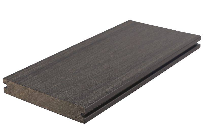 FIBERDECK PREMIUM Dark Grey 23x138mm massief 300/400/500cm lengte