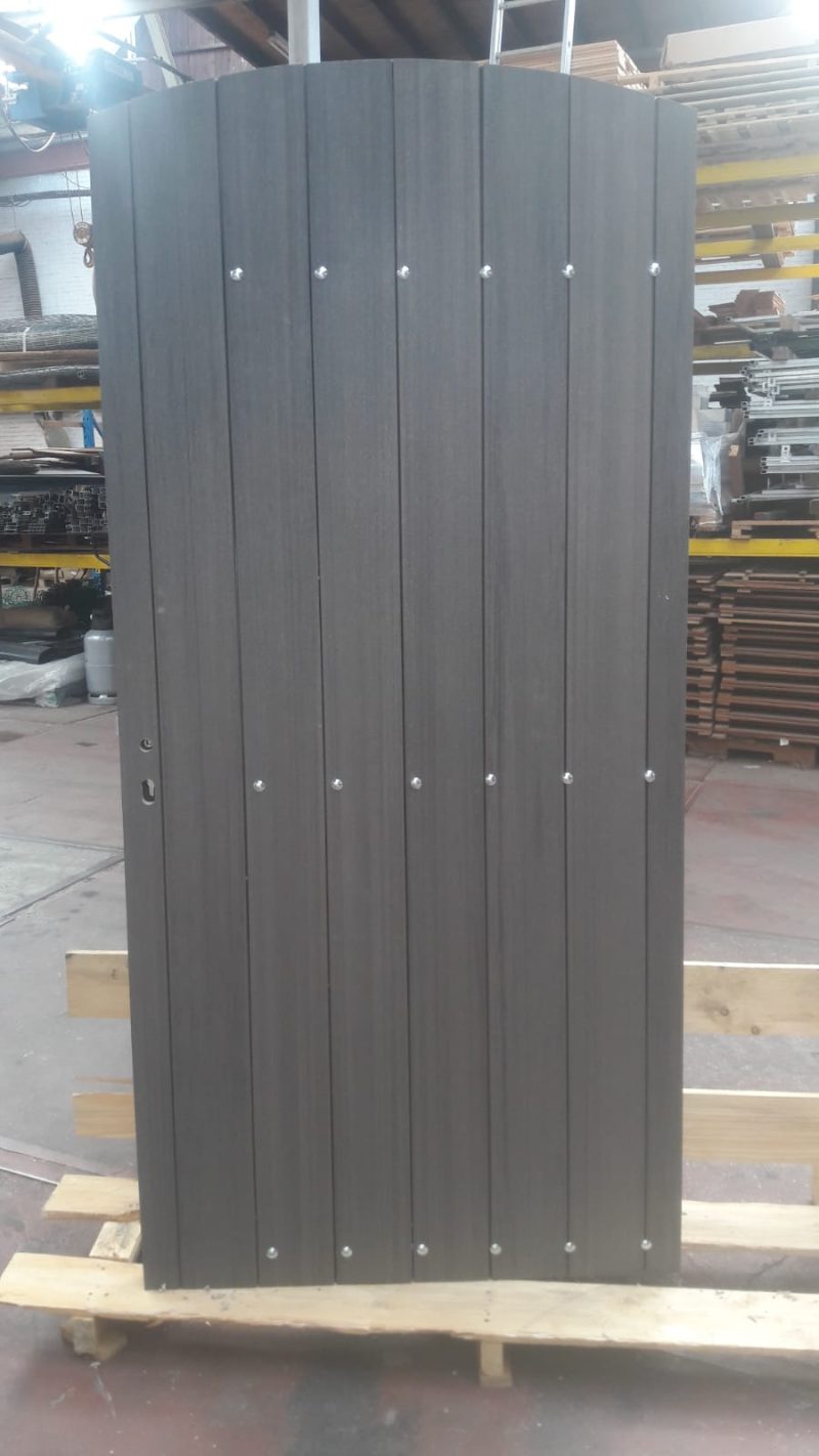 WPC Fiberdeck enkele tuinpoort 100x200cm "maatwerk mogelijk"  verkrijgbaar in 5 kleuren