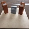 Dubbele Poort Horizontaal Bangkirai Robuust 300x180cm eigen productie "Maatwerk!"