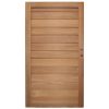 Rabatpoort Bankirai 100x180cm incl. RVS insteekslot