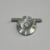 Loopwiel schuifpoort met groef RVS   SC-01 118mm