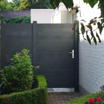 Aluminium poort of dubbele poort op maat ( Prijzen op aanvraag) Vanaf 895,-