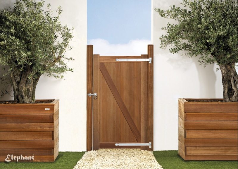 Belmonte Enkele Poort 100x180cm incl.set hang en sluitwerk