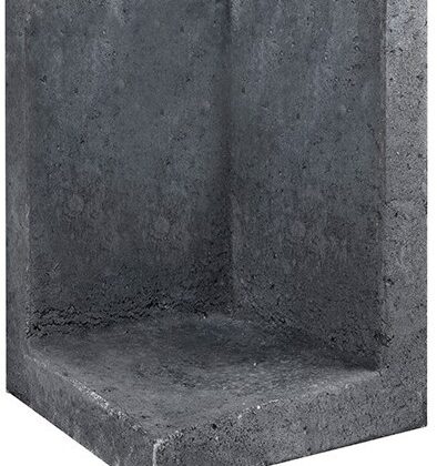 L-ELEMENT HOEK 40X40X60CM ZWART