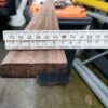 hardhouten profielen/plinten(cumaru en jatoba) kopmaat 7x2cm