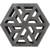 OUD HOLLANDSE ECO-TEGEL 37,5X37,5X7CM ANTRACIET