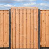 Tuindeur Privacy luxe Red Class 90x195cm incl. inbouwen slot