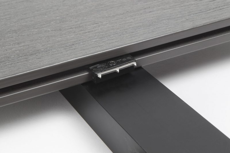 Aluminium onderbalken 30x50mm L-400cm, 2mm wanddikte, RAL7016 max 50cm overspanning