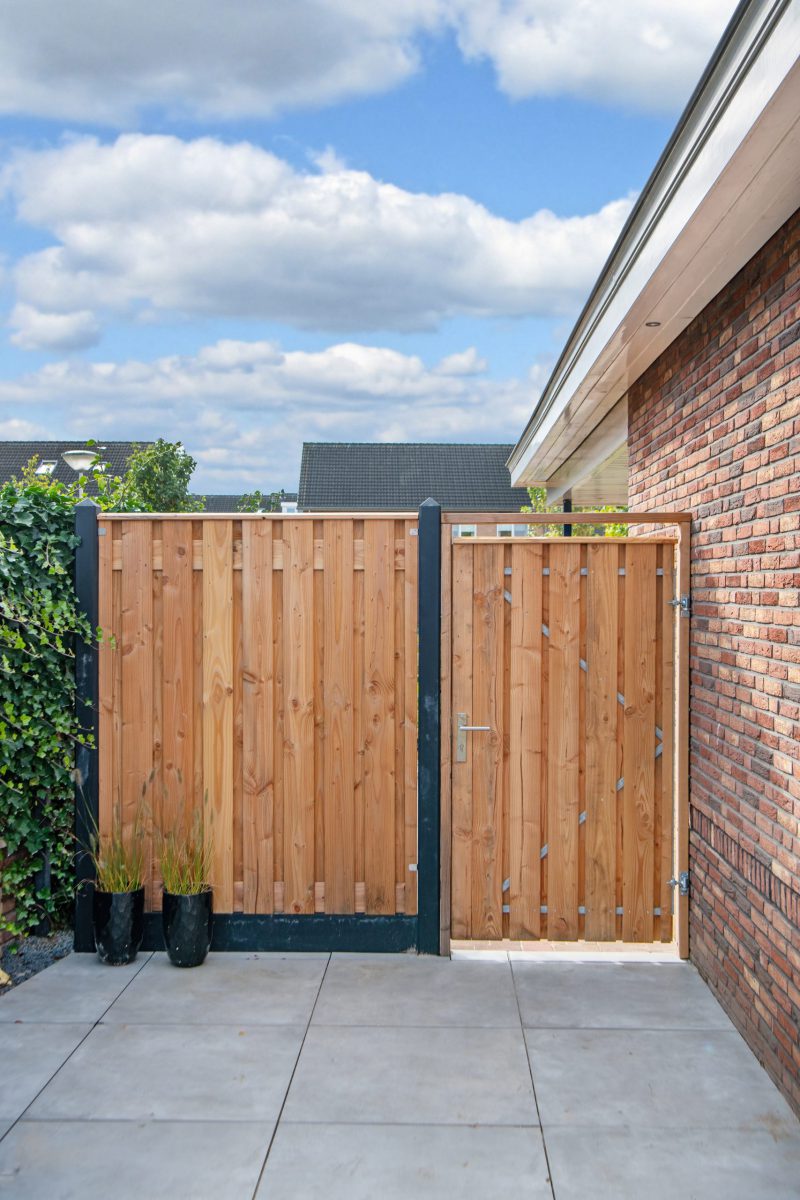 Tuindeur Privacy luxe douglas 100cm incl. inbouwen slot