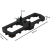 Cobra Airspacer set met 100 airspacers + 4 deckspacers(afstandhouder voor 3/4/5/6mm voegbreedte)