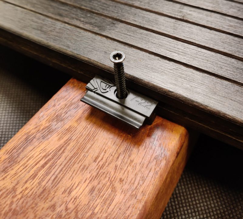 Cobra® 7-22 Hybride hout & bamboe terras & gevelclip set 90stuks incl. schroeven