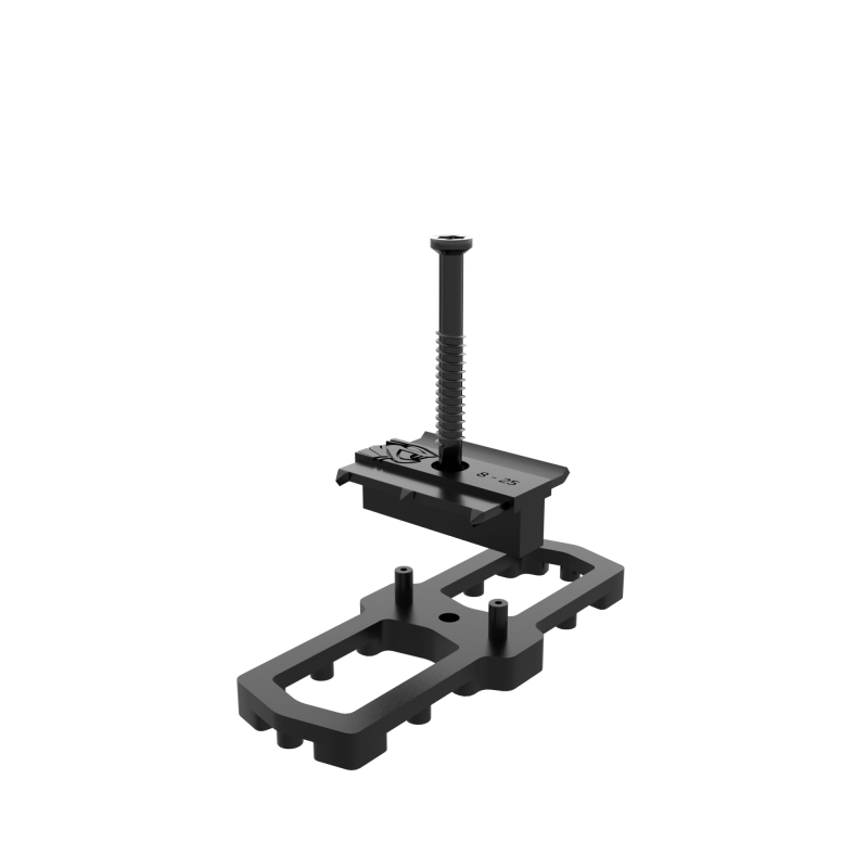 Cobra Airspacer set met 100 airspacers + 4 deckspacers(afstandhouder voor 3/4/5/6mm voegbreedte)