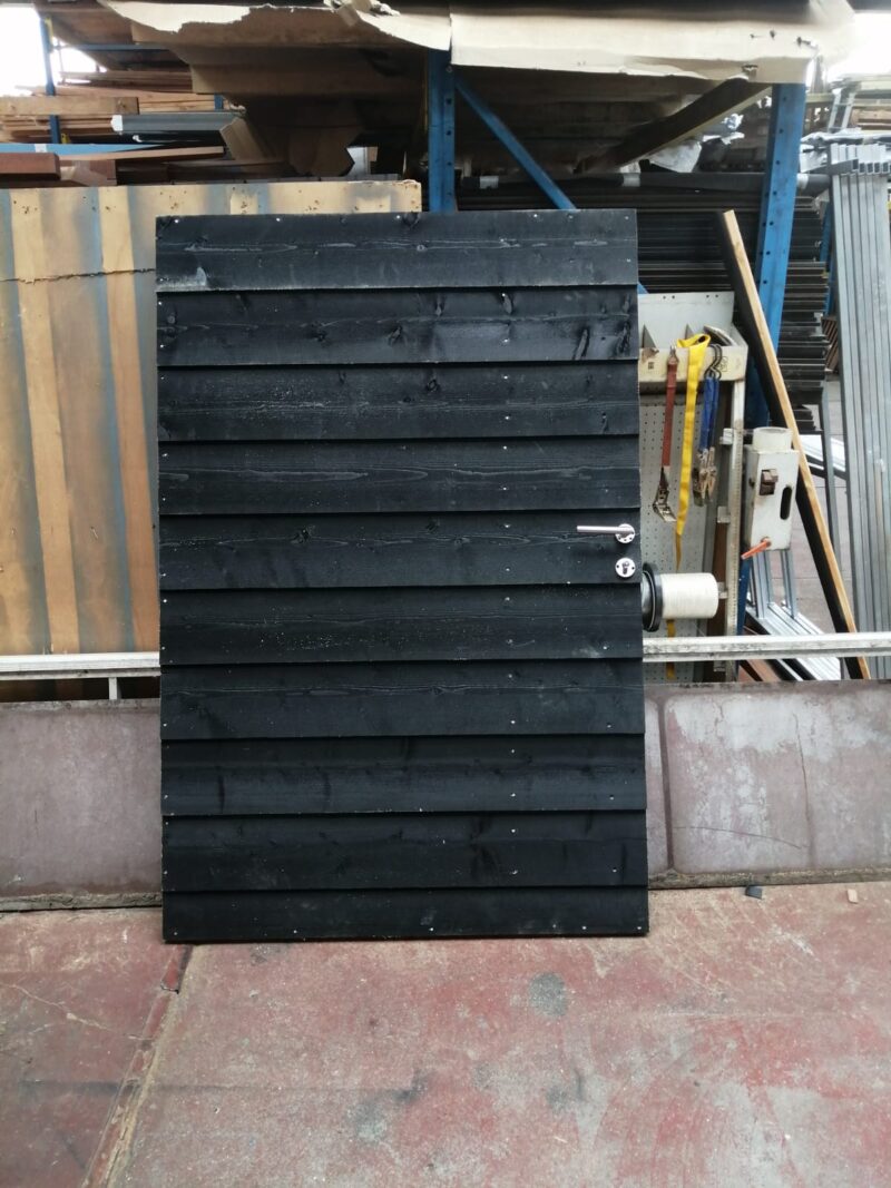 Tuindeur Zweeds rabat 100 t/m 150cm, Hoogte 200cm diverse uitvoeringen