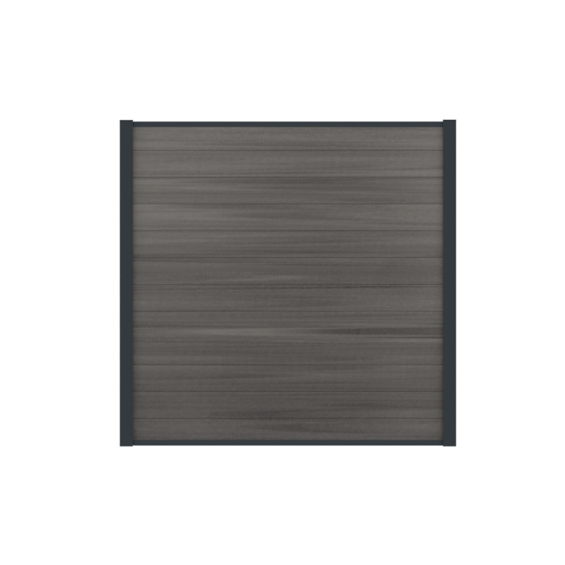 Boston schutting premium Dark grey (H183xB176cm)