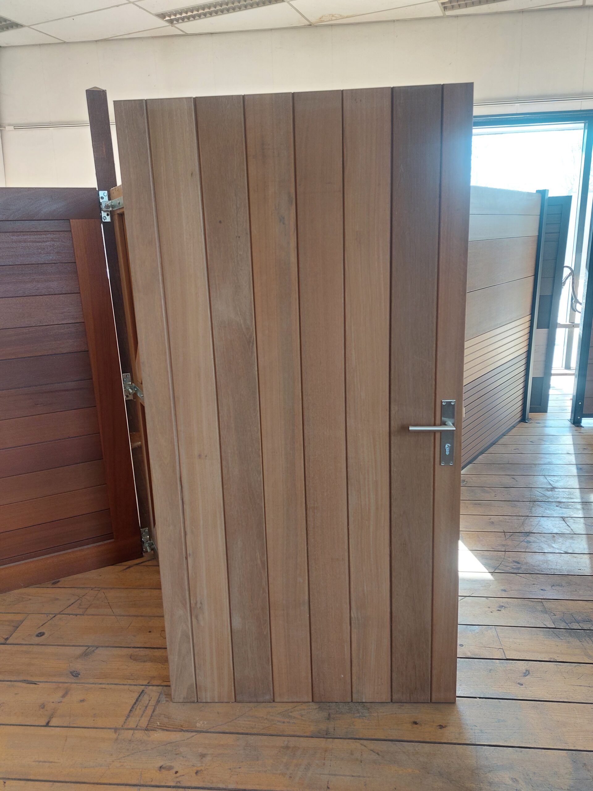 Model Bangkirai Belmonte Robuust "STRAK" eigen productie / maatwerk mogelijk !!