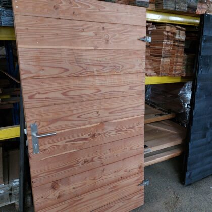 Tuindeur Dakbeschot profiel 18x195mm dubbelzijdig bekleed 100 t/m 150cm, hoogte >180cm "Horizontaal of verticaal"