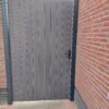 WPC Fiberdeck enkele tuinpoort 100x200cm "maatwerk mogelijk"  verkrijgbaar in 5 kleuren