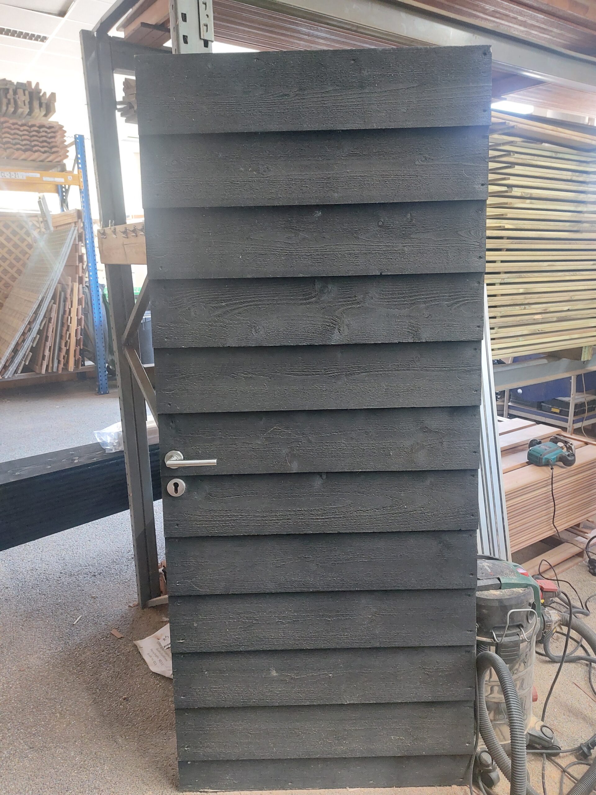 Tuinpoort zweeds rabat 90x210cm incl. hang en sluitwerk opruiming