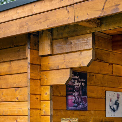 Blokhut - Tuinhuis Diederick | 28 mm | vuren Red Class Wood geïmpregneerd