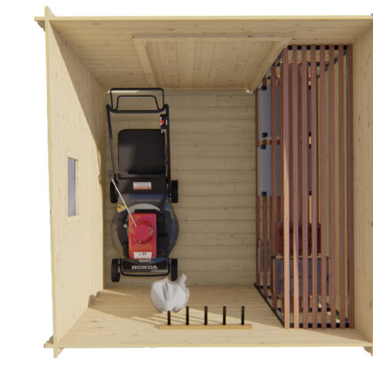 Blokhut - Tuinhuis Eigo | 19 mm | vuren Red Class Wood geïmpregneerd