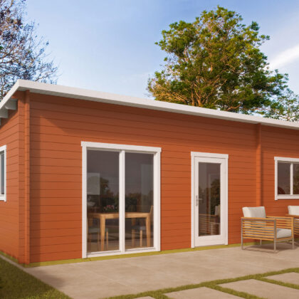 Blokhut - Tuinhuis Las Palmas | 44 mm | onbehandeld