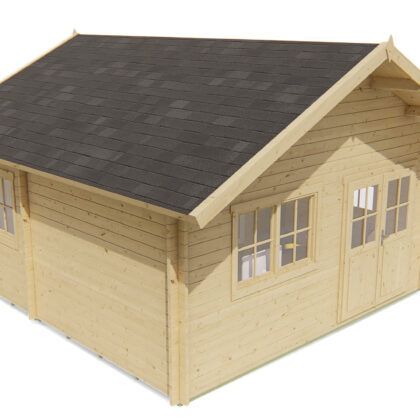 Blokhut - Tuinhuis Llanes | 44 mm | onbehandeld
