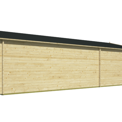 Blokhut - Tuinhuis Mokka | 40 mm | vuren honinggeel geïmpregneerd