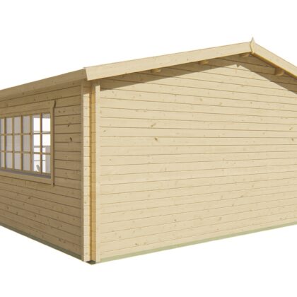 Blokhut - Tuinhuis Nottingham | 58 mm | vuren Red Class Wood geïmpregneerd
