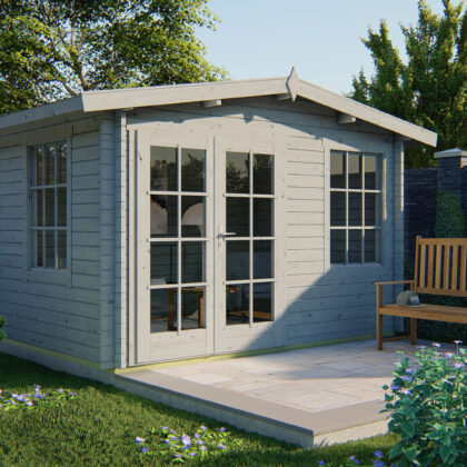 Blokhut - Tuinhuis Philip | 40 mm | vuren Red Class Wood geïmpregneerd