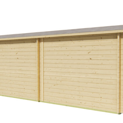 Blokhut - Tuinhuis Skeg | 44 mm | vuren Red Class Wood geïmpregneerd