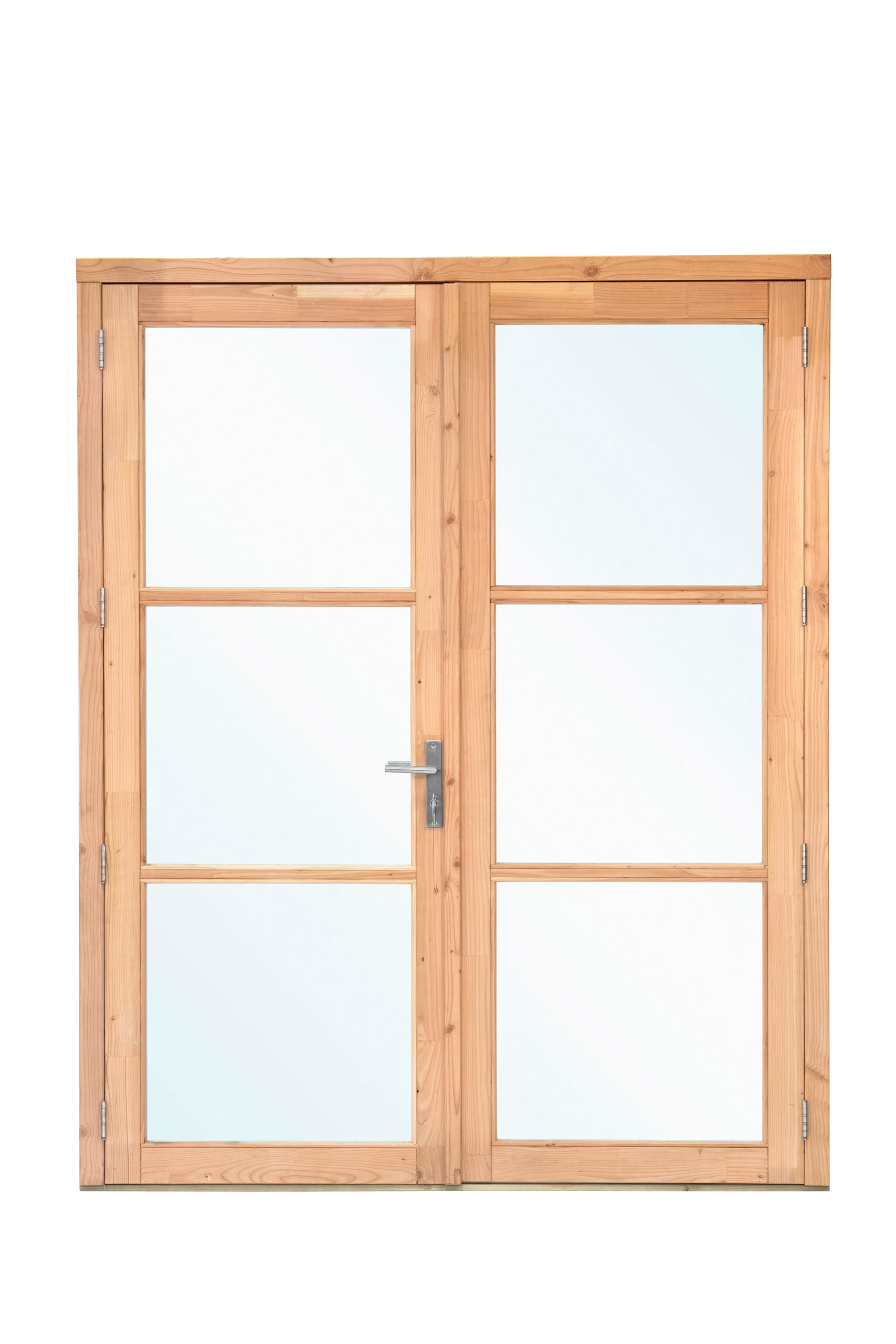 Deur dubbel met raam deluxe LS douglas 189.4x234.5cm