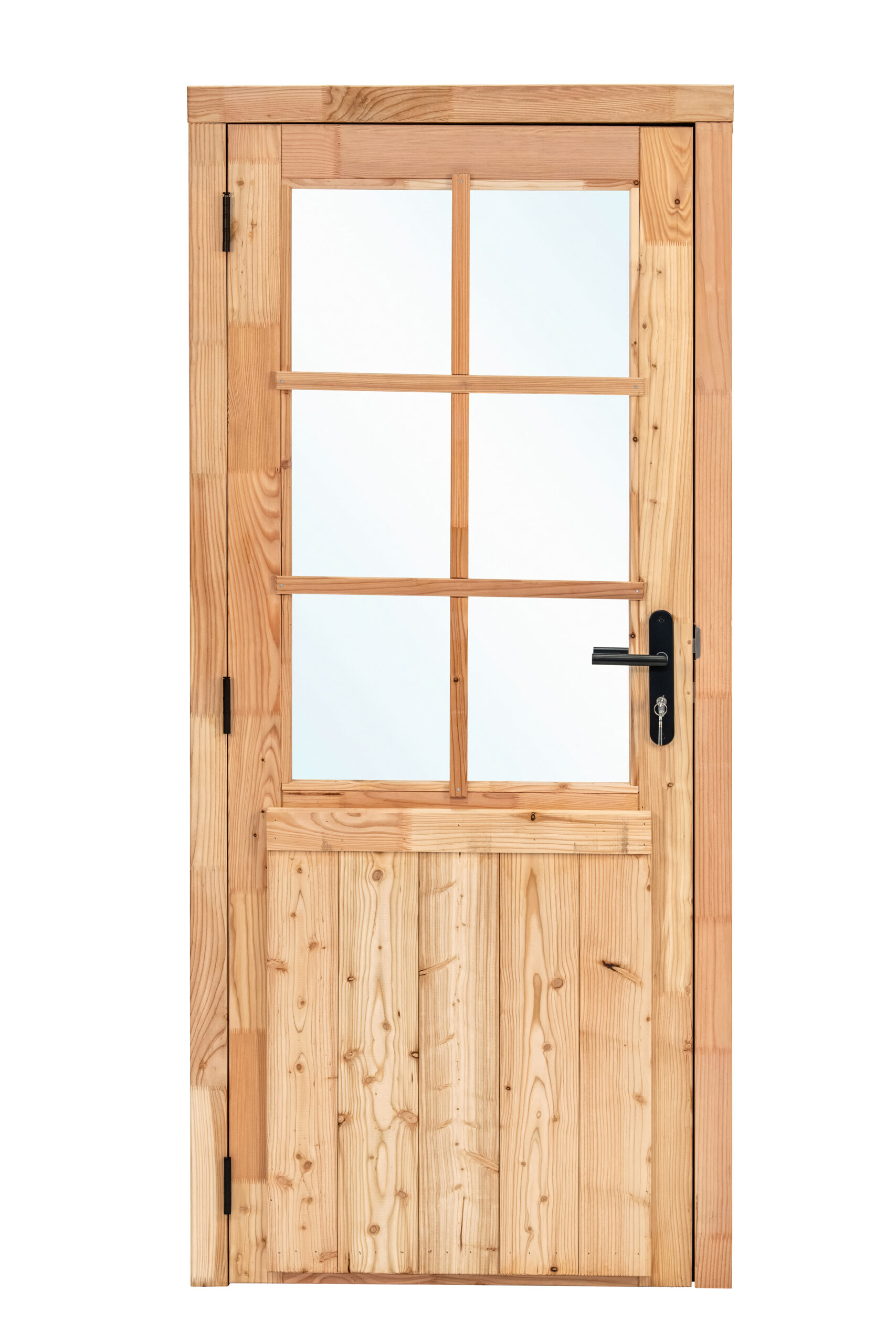 Deur enkel met raam LS lariks 91x200cm