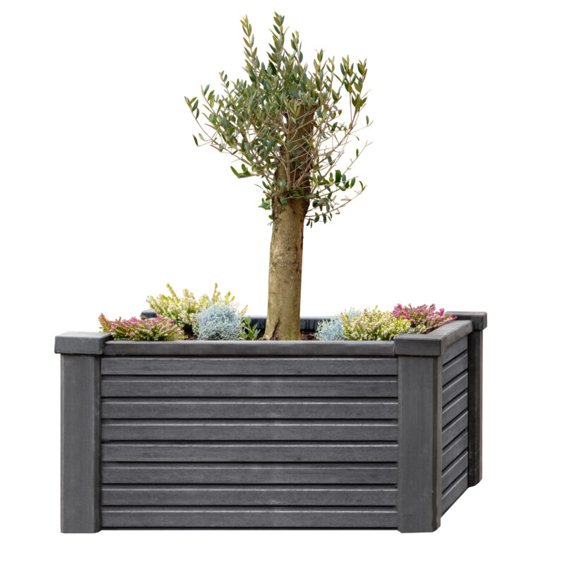 Berton©-bloembak zelfbouw Deens motief 200x100x50cm