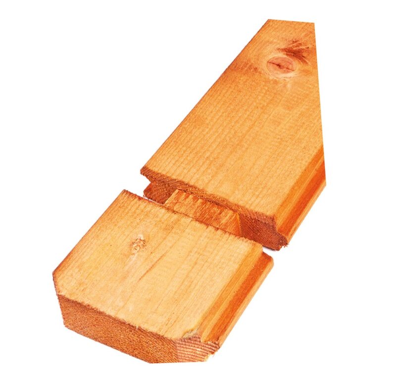 Extra wandlaag Ove | 28 mm | Red Class Wood geïmpregneerd
