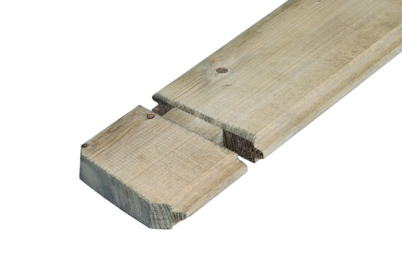 Extra wandlaag Helle | 44 mm | grijs geïmpregneerd