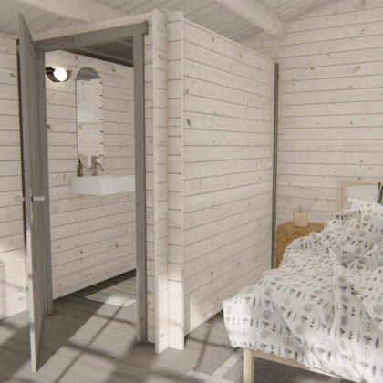 Blokhut Toilet Kit Big | 28 mm | onbehandeld