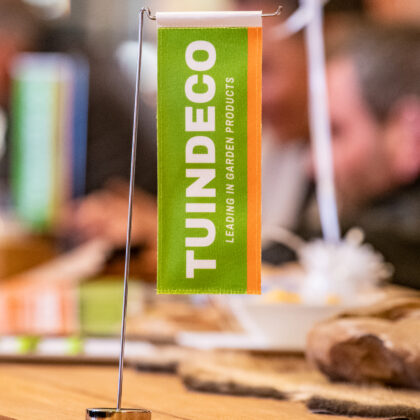 Tuindeco tafel vlag (klein)