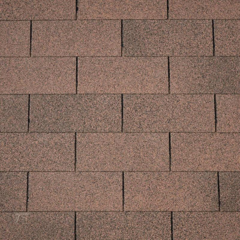 Dakshingles recht bruin - pak 3 m²