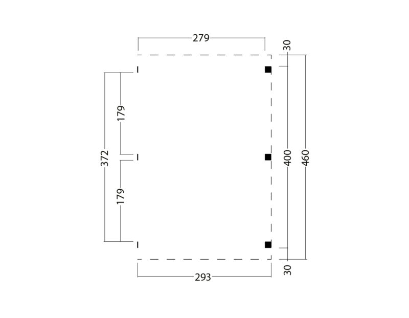Kapschuur Billund XL Uitbreidingset Red Class Wood 300 x 460 cm