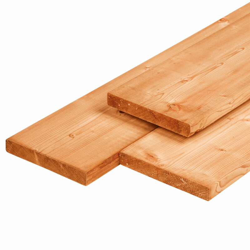 Red Class Wood constructiehout, gedroogd, 1-zijde geschaafd, 1-zijde fijn bezaagd 2,8 x 19,5 x 300 cm